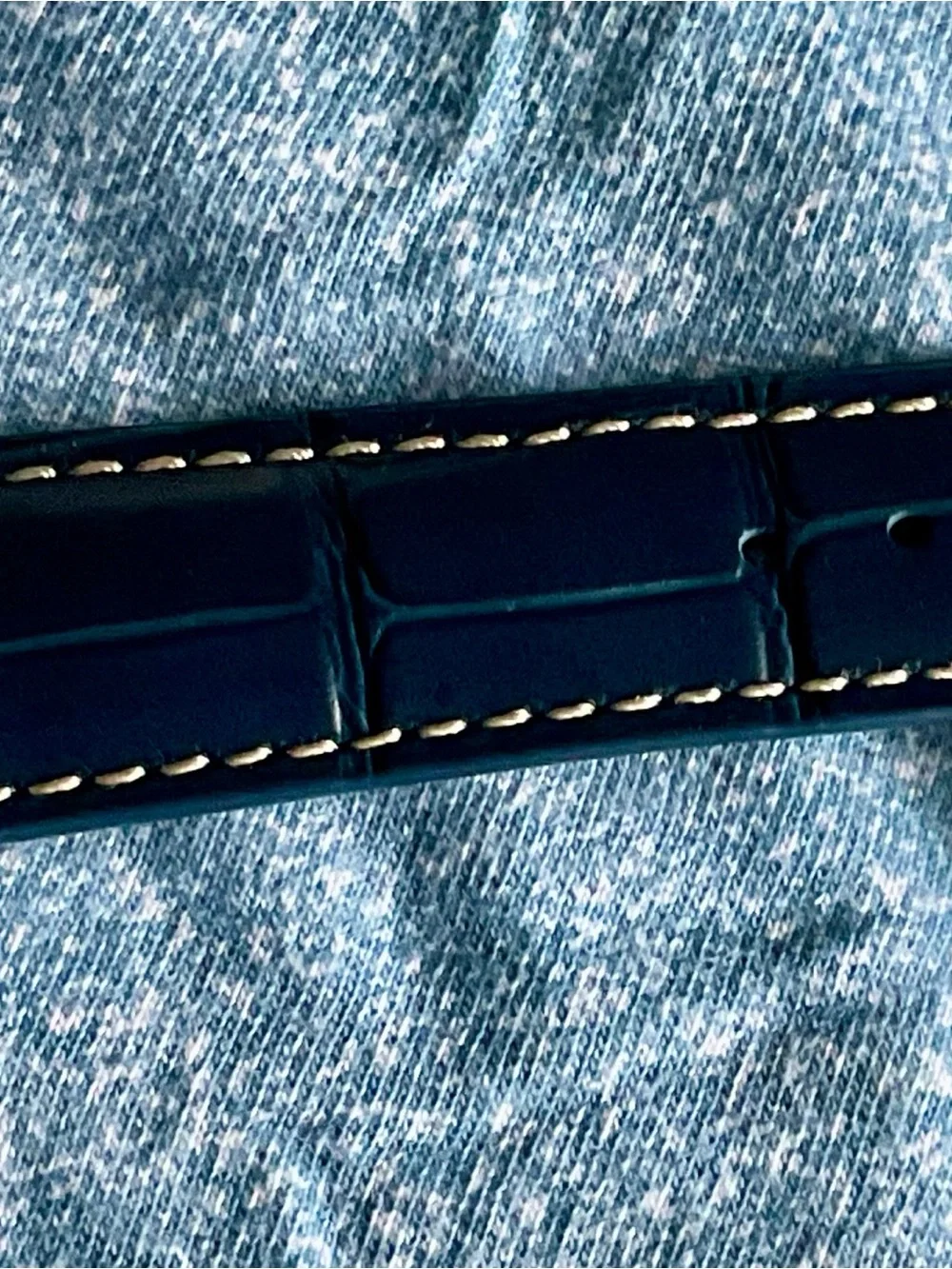 Brand New Superb Blue Radiant Dial Oumashi Cocktail Watch w Date
